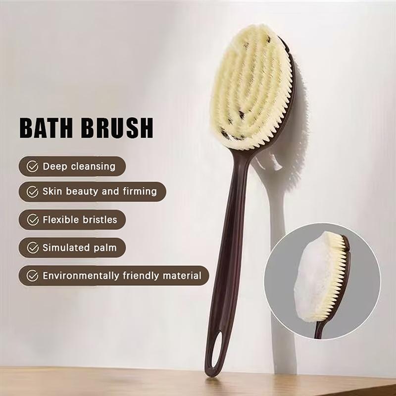Dry Brush Body - 【1 ชิ้น 2 อิน 1 แปรงนวดตัว
