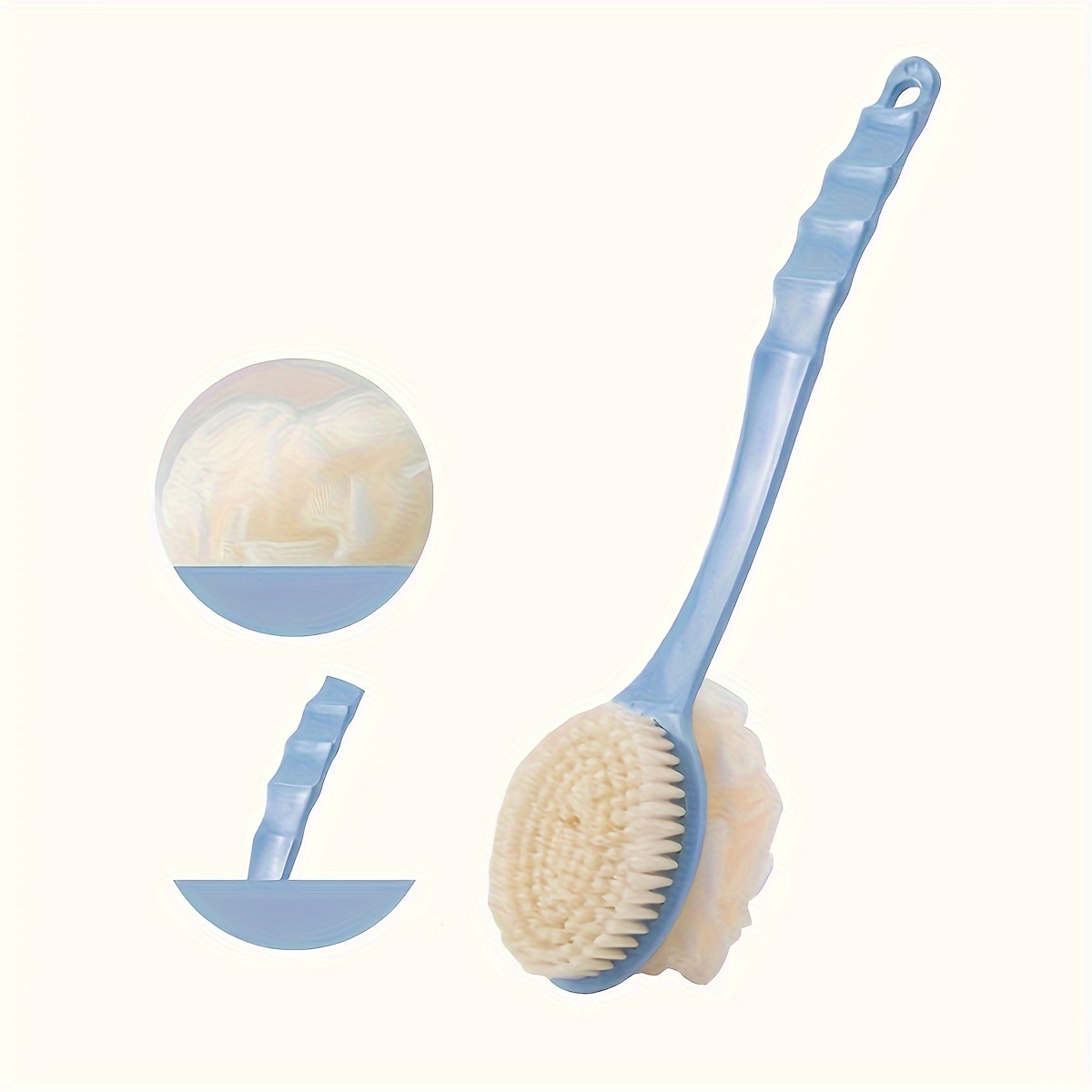 แปรงอาบน้ำด้ามยาวโค้ง 1 ชิ้น ข - Dry Brush Body บทวิจารณ์และราคา
