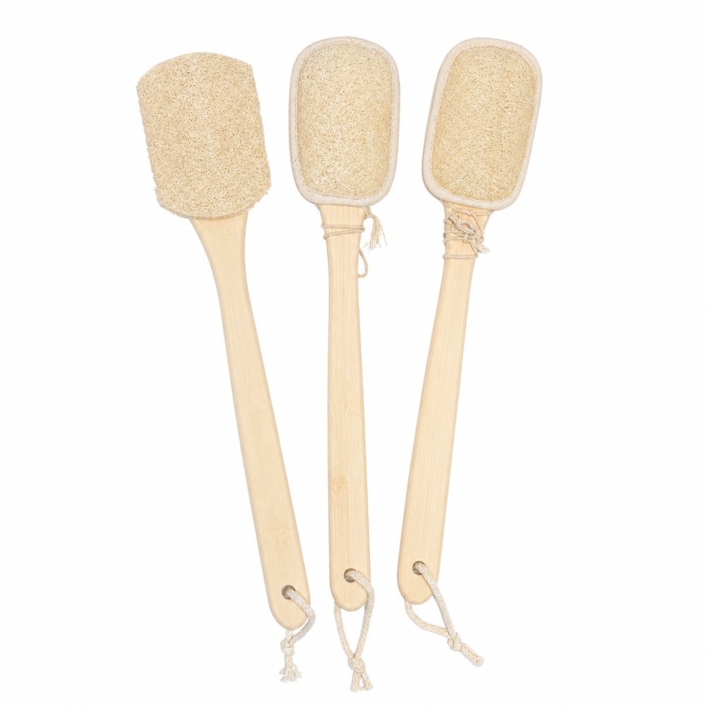 แปรงอาบน้ำใยบวบธรรมชาติสองด้าน - Body Loofah Natural บทวิจารณ์และราคา