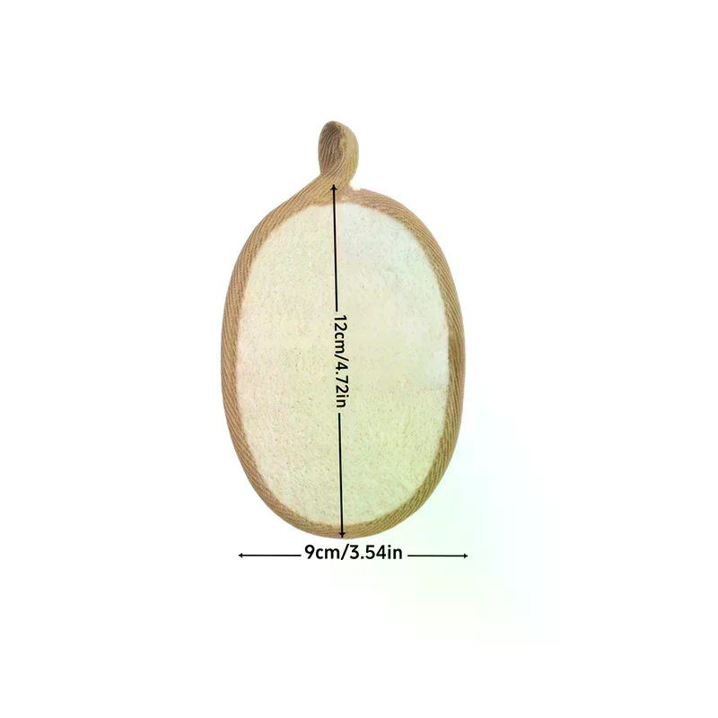 แปรงอาบน้ำใยบวบธรรมชาติ ฟองน้ำ - Body Loofah Natural บทวิจารณ์และราคา