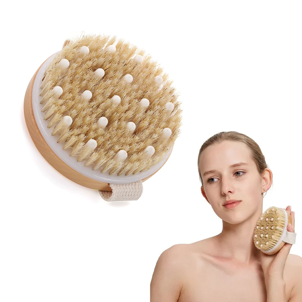 แปรงขัดผิวแห้ง 2 in 1 ขนแปรงธร - Dry Brush Body บทวิจารณ์และราคา