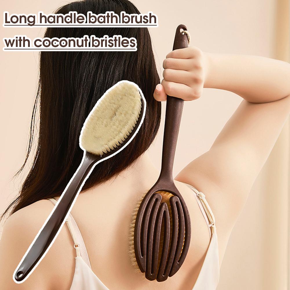 แปรงขัดหลังด้ามยาวสำหรับอาบน้ำ - Dry Brush Body บทวิจารณ์และราคา