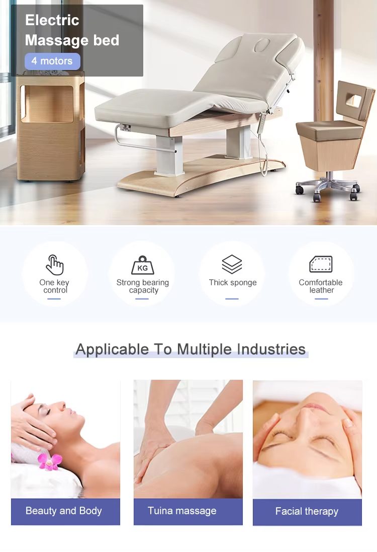 เตียงนวดไฟฟ้าปรับระดับได้ พร้อ - Spa Wellness Center บทวิจารณ์และราคา