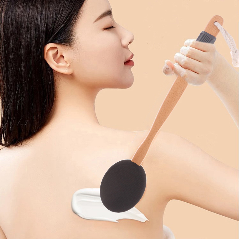 แปรงซิลิโคนด้ามยาวสำหรับทาครีม - Dry Brush Body บทวิจารณ์และราคา
